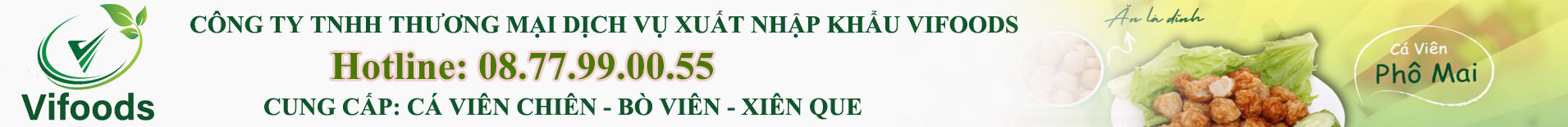 Cá Viên Chiên Giá Sỉ | xien que gia si | xien que gia le | nha xien que