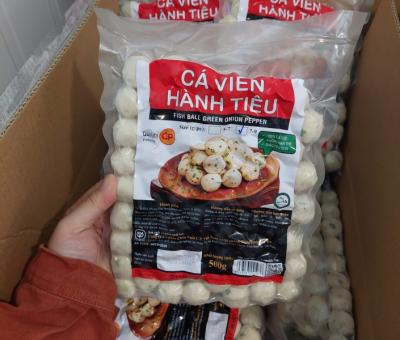 Cá Viên AQ Hành Tiêu 500g